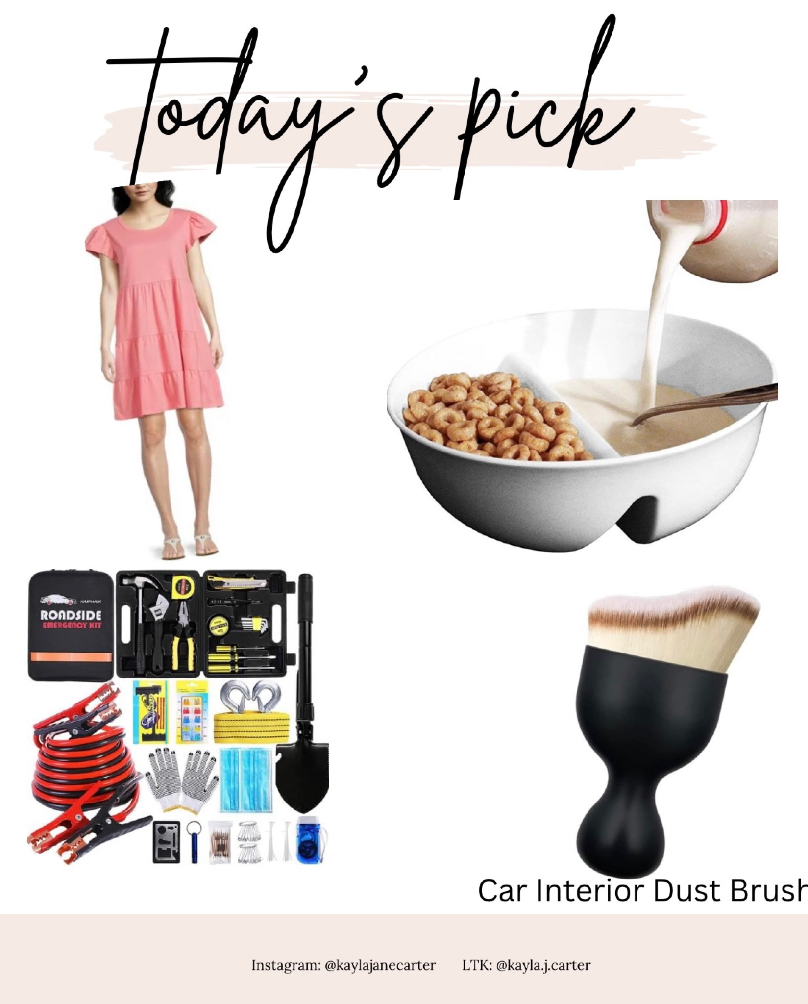 Amazon Finds. Summer Dress. Home Finds. Car finds. Kayla Carter 

#LTKunder50 #LTKSeasonal #LTKFind