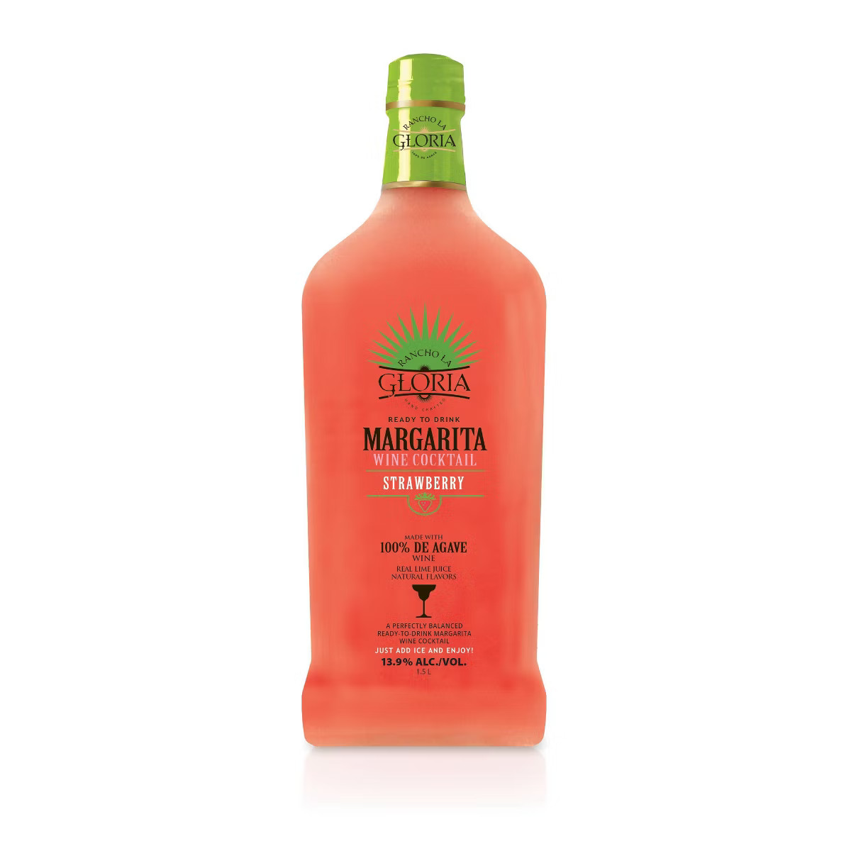 Rancho La Gloria Strawberry Margarita Wine Cocktail - 1.5L Bottle | Target