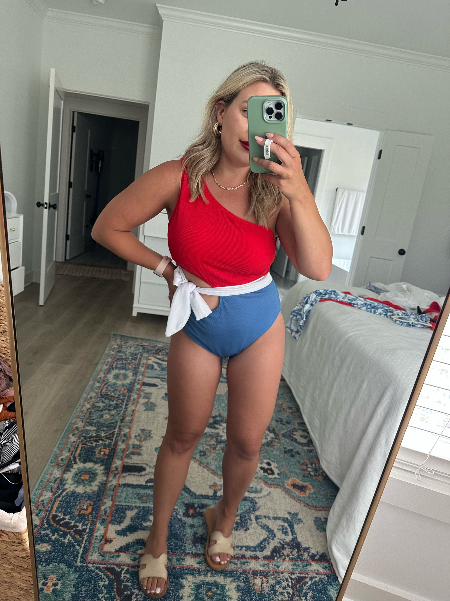 Amazon Fourth of July swimsuit.. size down if in between sizes 

#LTKunder50 #LTKswim