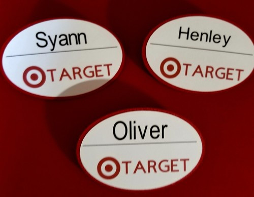 Target Store Employee name tag/Target Halloween Costume/Target party decorations  | eBay | eBay US