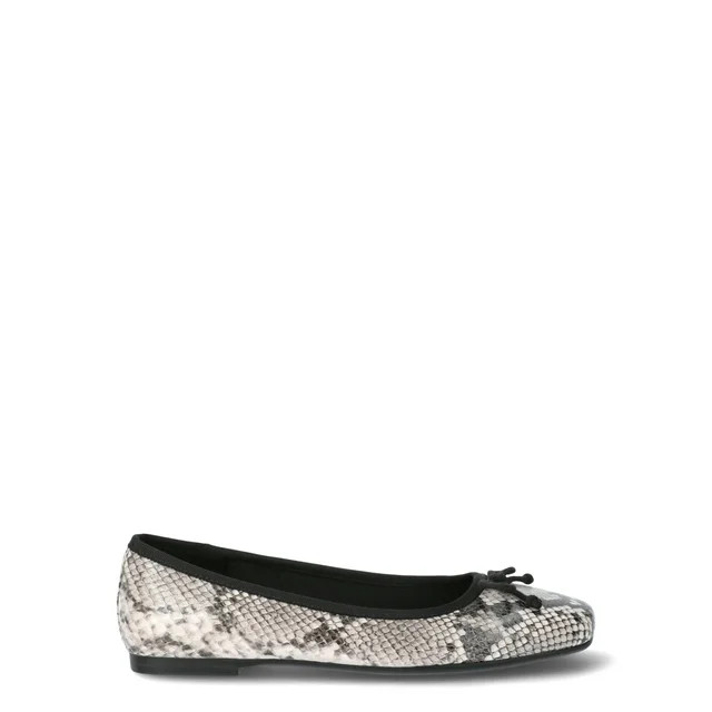 Scoop Women's Square Toe Ballet Flats | Walmart (US)