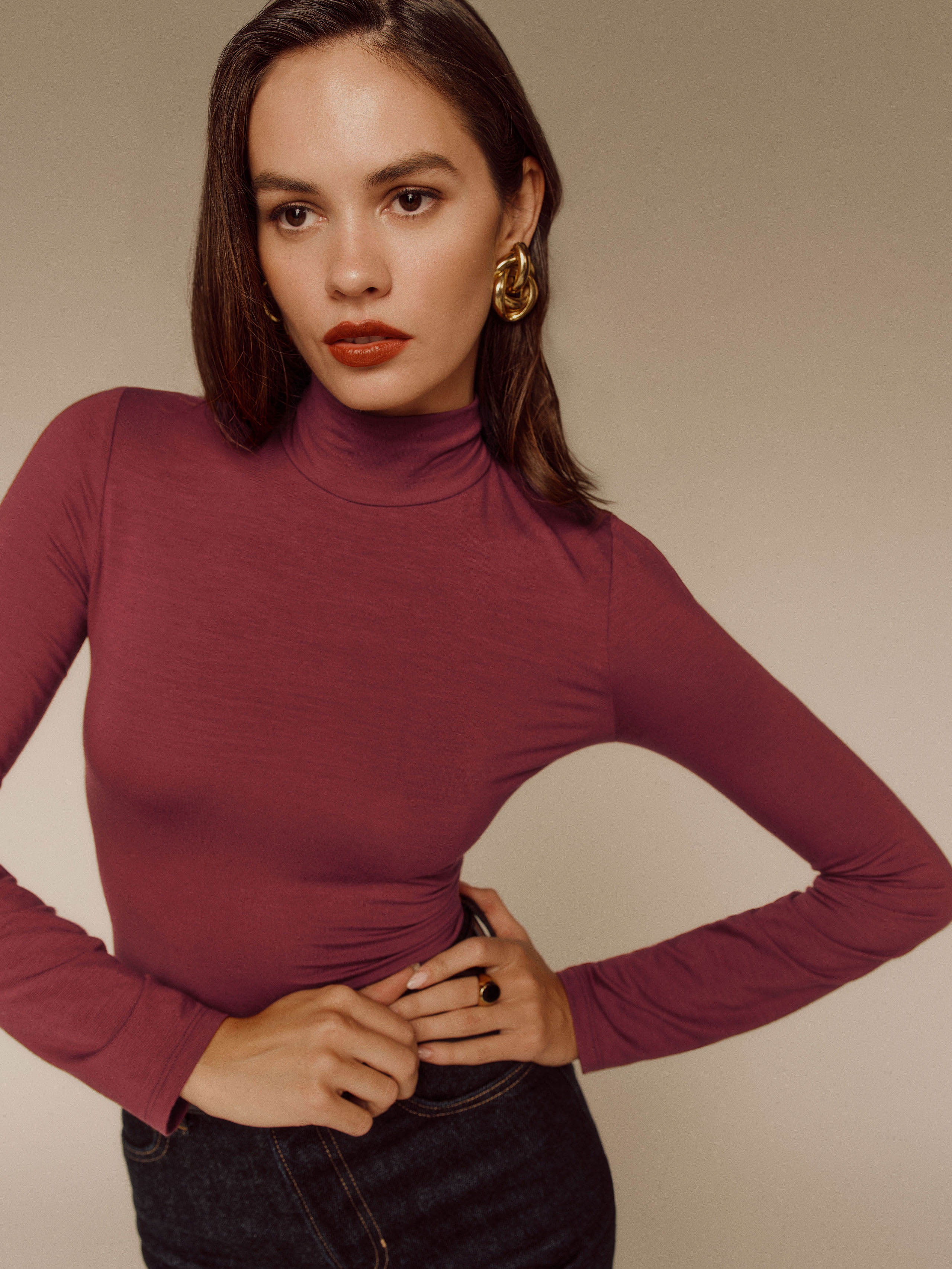 Nell Knit Top | Reformation (Global)