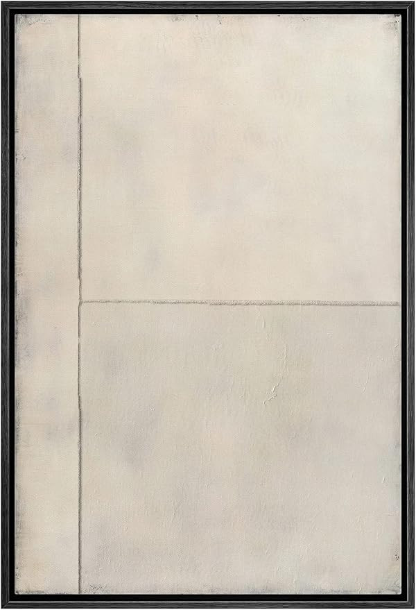 SIGNWIN Framed Canvas Print Wall Art Tan Square Geometric Landscape Abstract Shape Illustrations ... | Amazon (US)