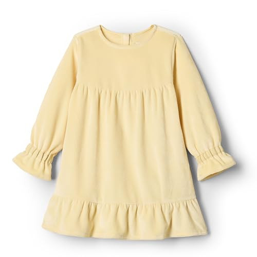 Amazon Essentials x Sofia Grainge Toddler Girls' Longsleeve Corduroy Dress, Butter Yellow, 2T | Amazon (US)