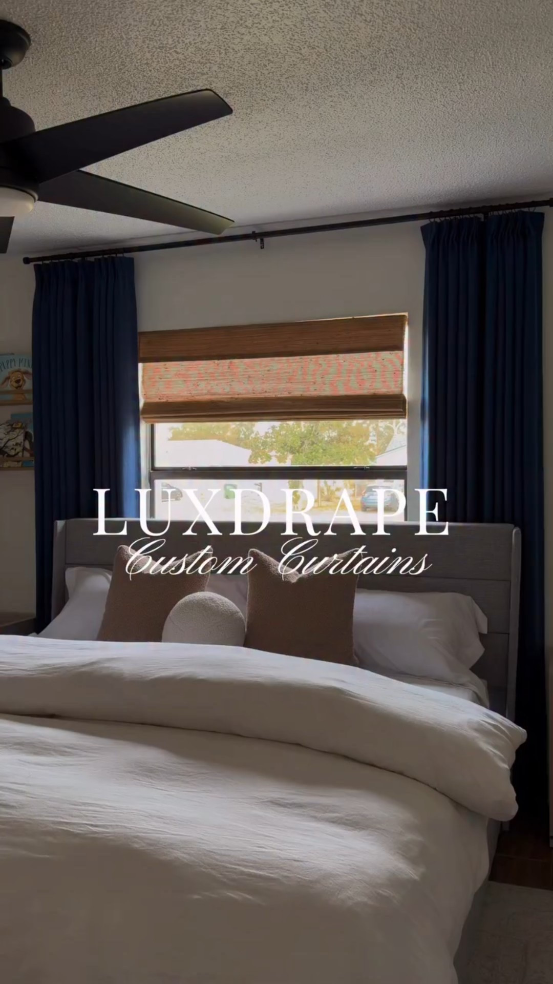 Obsessed with how these turned out! 💙
Custom navy blue curtains designed perfectly for my boys room 💙

Comment “LINK” to shop this reel or check out the link in my bio to shop my home 🤎

Don’t forget to follow me for more! 🫶🏻
.
.
.
.
.
Want to shop this post? Click the link in my bio or download the free @shop.ltk app and follow me @heidyinteriors to shop this post and others! Don’t forget to turn on notifications @liketoknow.it.home 
.
.
.
.
#homedecor #neutralhomedecor #homedesign #homedesignideas #homedecorideas

#LTKHome #LTKKids #LTKmomlife