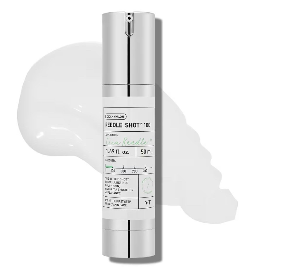VT COSMETICS CICA Reedle Shot 100, Spicule Microneedling Serum for Pore Care & Exfoliation, Exosome, Centella Asiatica for Glass Skin, Skin Texture, Korean Liquid Skin Booster (1.69 Fl Oz / 50ml)

#LTKdayinmylife #LTKBeauty #LTKgrwm