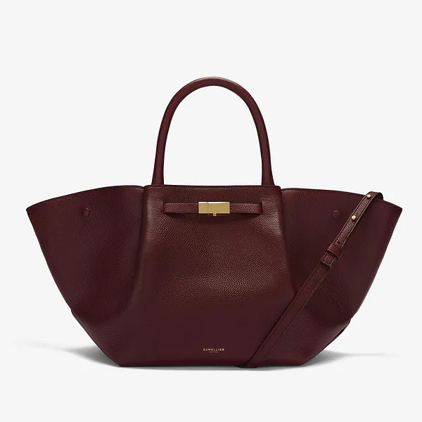 The Midi New York | Burgundy Small Grain | DeMellier | DeMellier