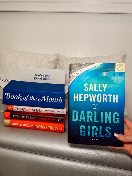 My first @bookofthemonth subscription came in!! 

BOTM makes it easy to decide which book to read next! They have an editorial team that reads through hundreds of new titles each month and pick the best new books for you to choose from! 

This months box features: 
Darling Girls by Sally Hepworth

Happily never After by Lynn Painter
Listen for the Lie by Amy Tintera
Yours Truly by Abby Jimenez

#bookofthemonth #BOTM 

#LTKU #LTKGiftGuide #LTKhome