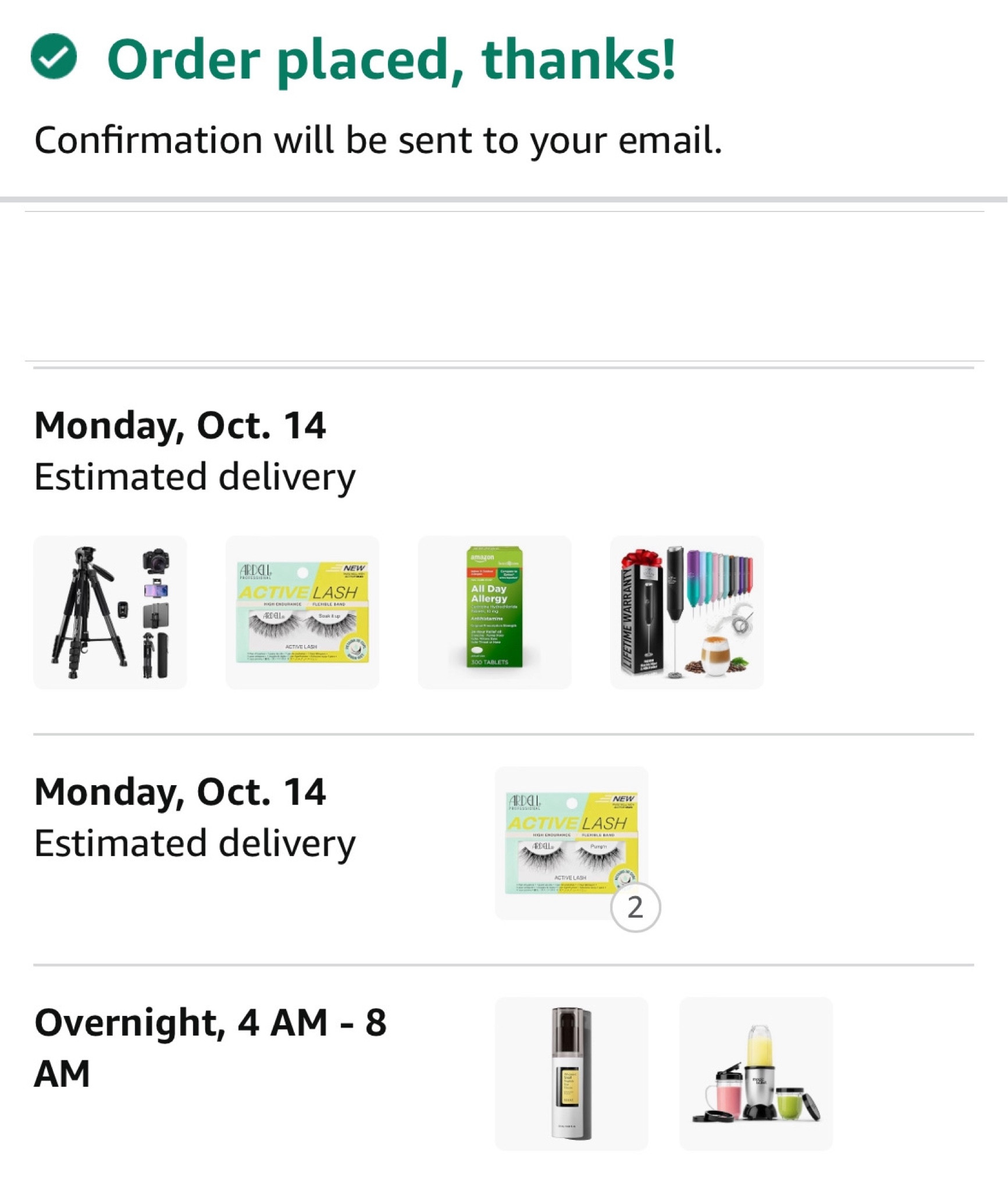 Get your Amazon carts ready for
Prime Day! 

I finally got a magic bullet mini blender and a camera tripod both on sale for $30 each! 
I also restocked my Ardell strip lashes!
I’m also trying out this snail mucus under eye cream! 

#LTKxPrimeDay #LTKHome #LTKSaleAlert