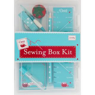 Dritz® Blue Essential Sewing Box Kit | Michaels® | Michaels Stores