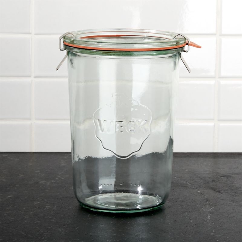 Weck 26 oz. Canning Jar | Crate & Barrel