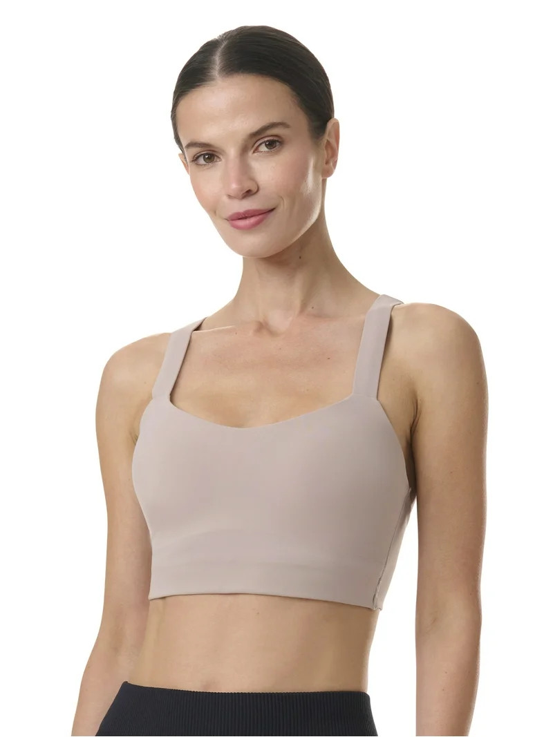 Avia Women's Low Impact Longline Strappy Back Sports Bra, Sizes XS-XXXL | Walmart (US)