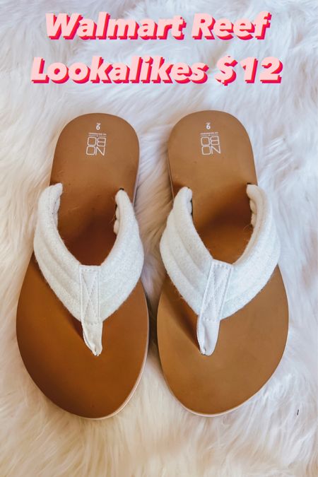 Reef lookalike sandals from Walmart! 

Lee Anne Benjamin 🤍

#LTKstyletip #LTKsalealert #LTKshoecrush