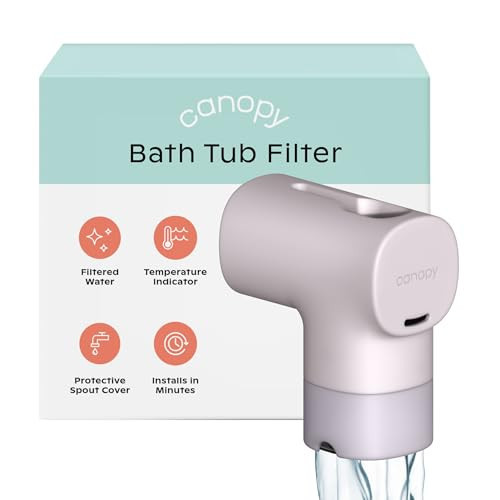 Canopy Baby Bath Tub Filter - Gentle Water Filtration for Delicate Skin | Amazon (US)