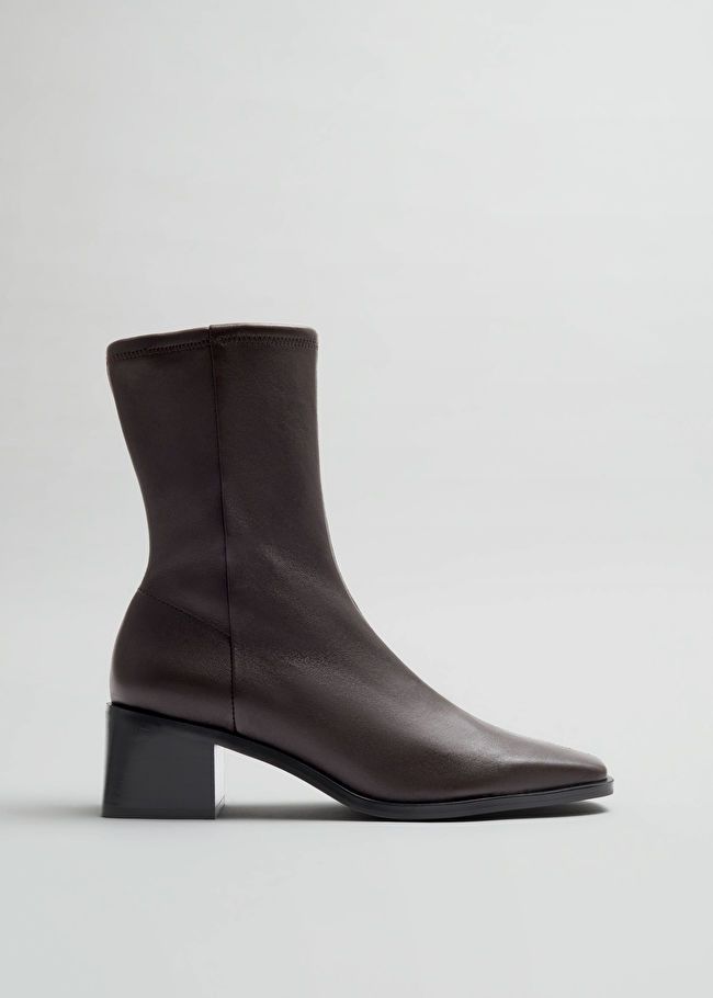 Leather Sock Boots | & Other Stories US