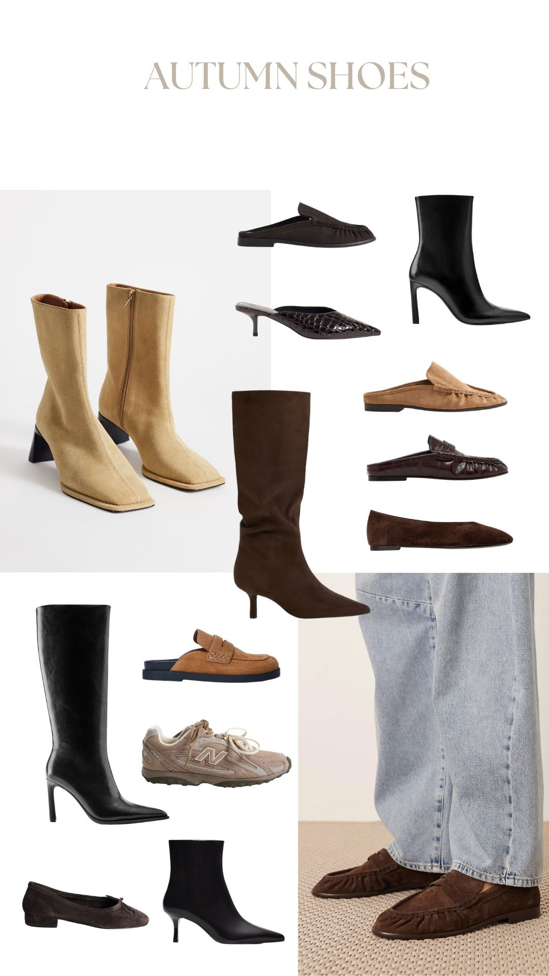 Autumn Shoe Investments! 🍂

Transitional Footwear, Knee-High Boots, Ankle Boots, Ballet Flats, Loafers, Everyday Staples, Elevated Footwear, Autumn Footwear, Autumn Outfit, Autumn Shoes

#LTKuk #LTKautumn #LTKshoes