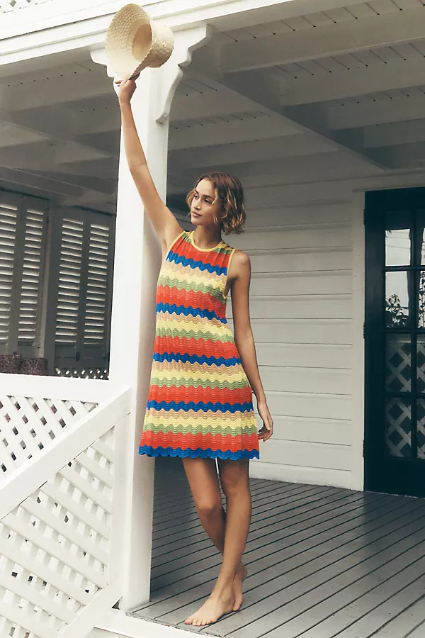 SIMONMILLER Moji Wave Mini Dress | Anthropologie (US)