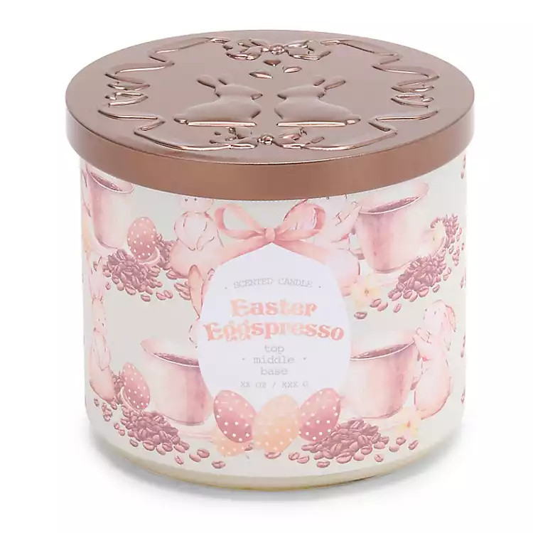 Easter Eggspresso 3-Wick Jar Candle | Kirklands