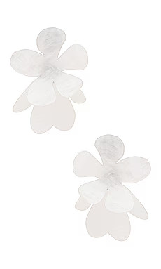 Lovers and Friends Harley Earrings in White from Revolve.com | Revolve Clothing (Global)