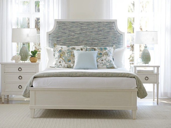 Click for more info about Tommy Bahama Home Ocean Breeze Belle Isle Upholstered Bed | Wayfair