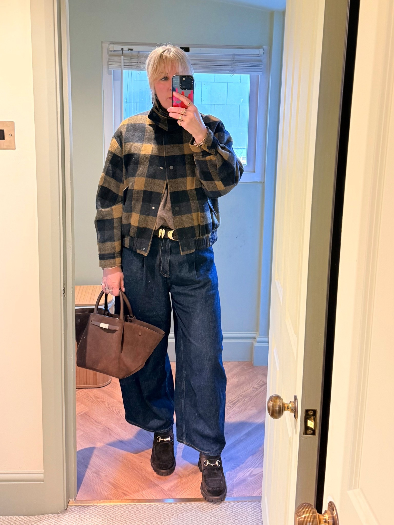 M&S jacket, COS Jeans, DeMellier bag, Gucci boots 

#LTKover50style #LTKuk #LTKeurope