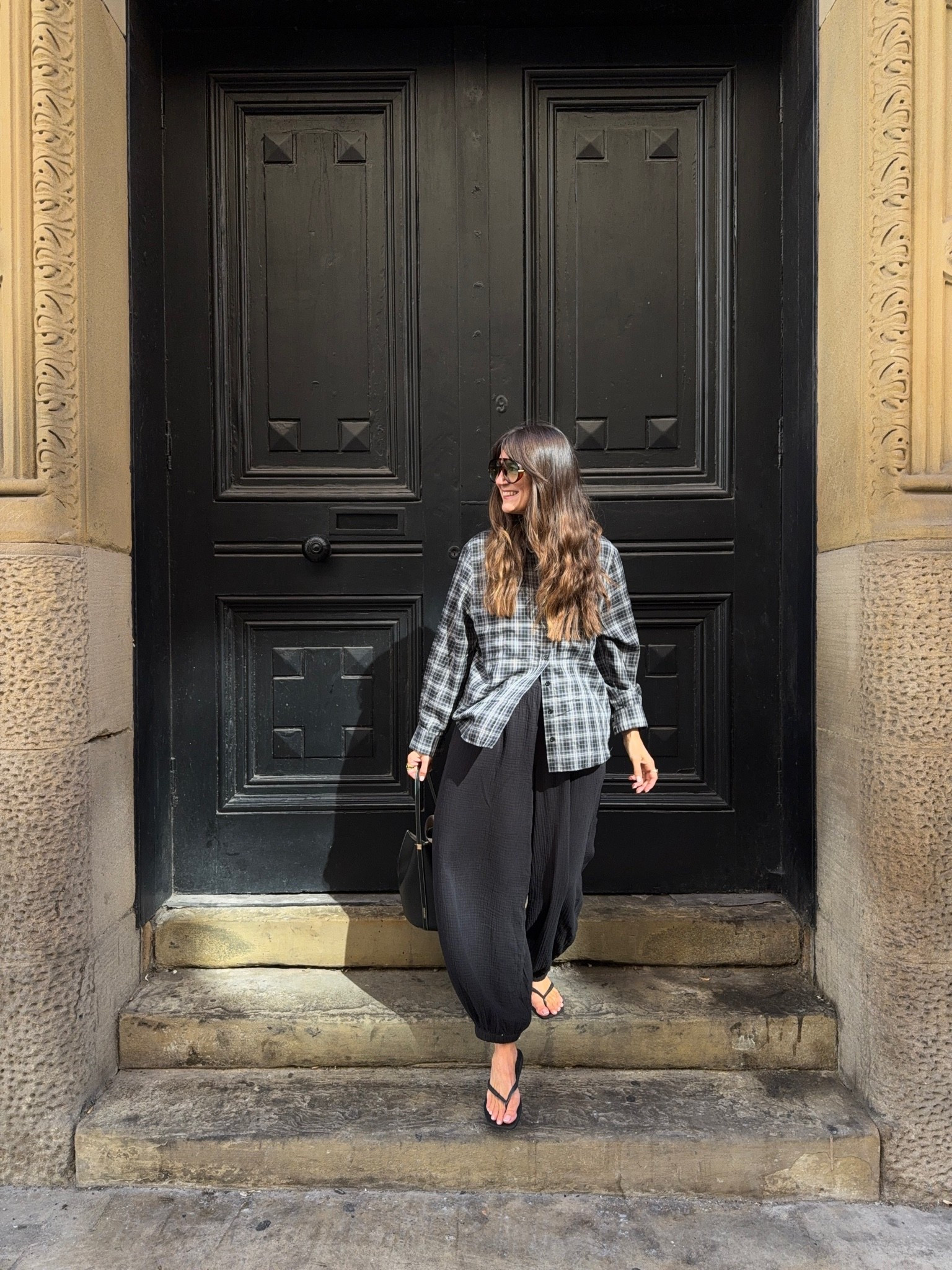 I sized up to a 12 in the shirt. Take your usual size in the trousers

#LTKuk #LTKautumn #LTKeurope