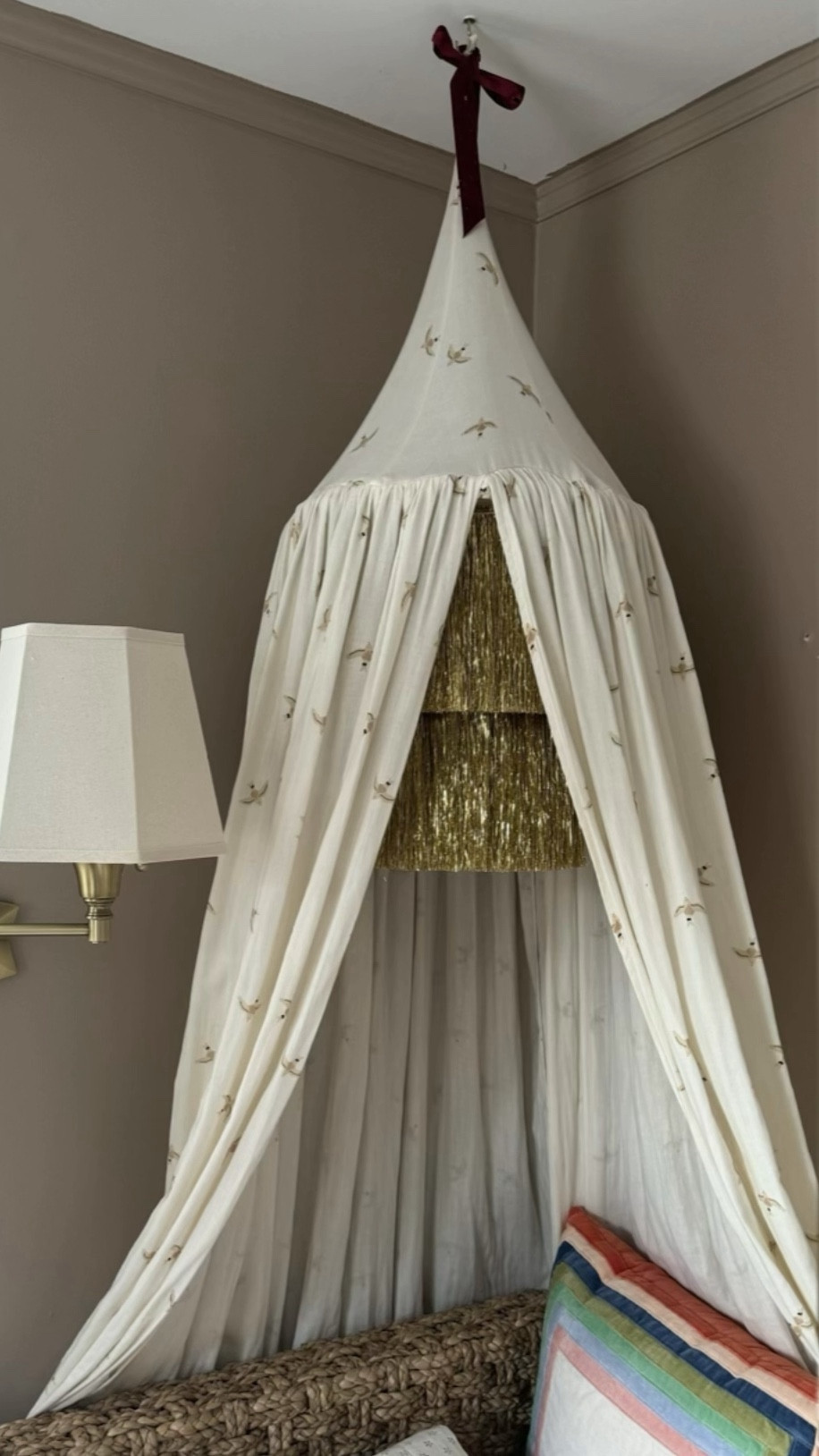 Adding some sparkle cuz why not? ✨ 

Maisonette, Meri Meri, kids room, little girl bedroom, bed canopy, fringe decor, tinsel chandelier, Smallable

#LTKhome #LTKfamily #LTKfindsunder50