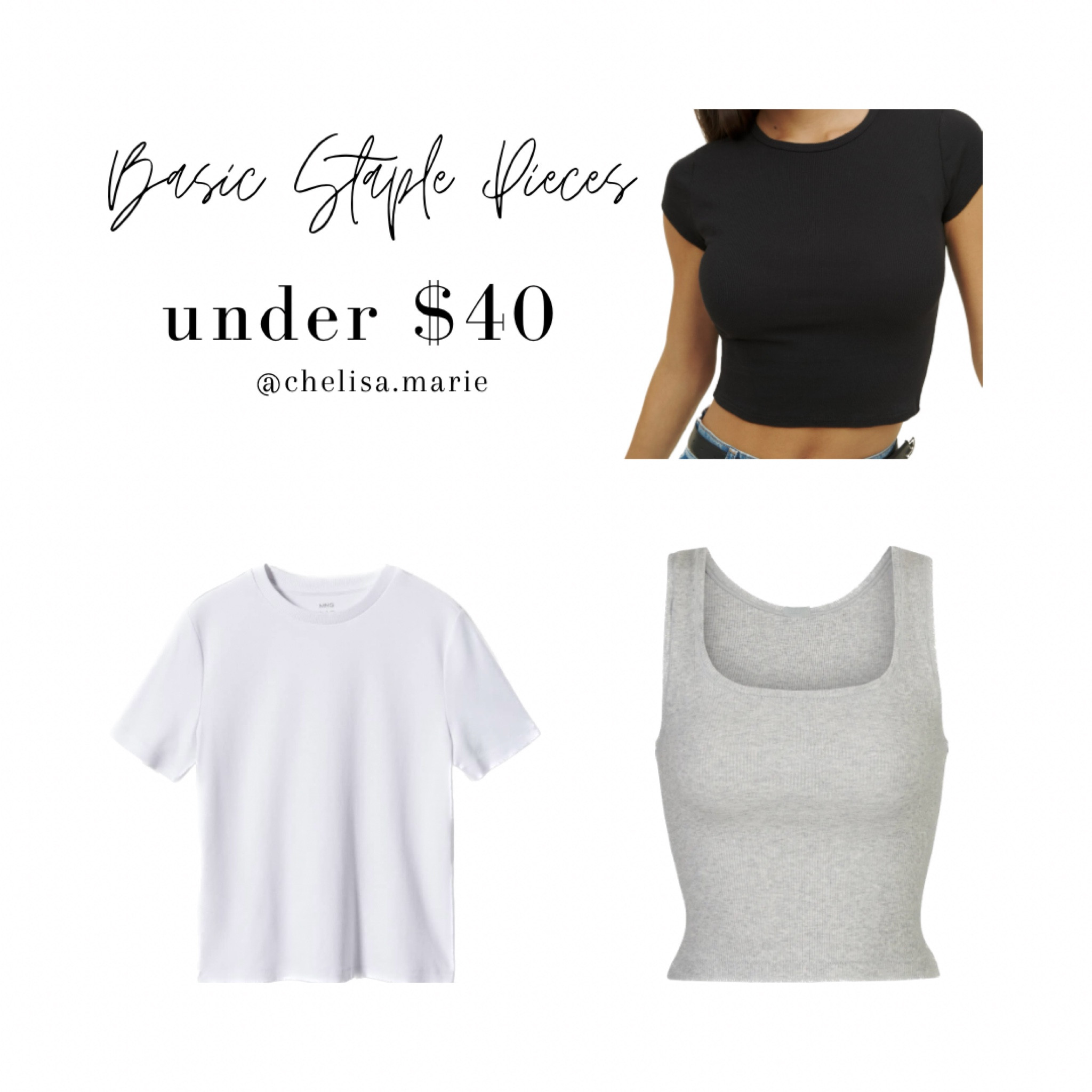 Basic Staple Pieces for every closet