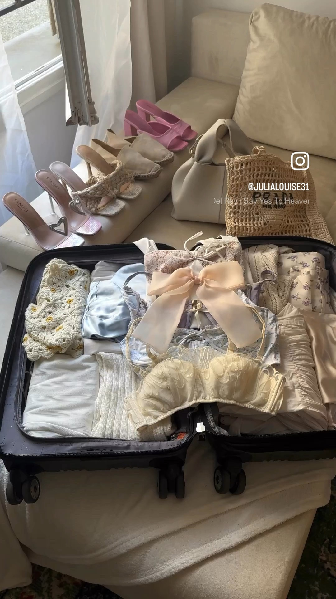Pack with me for Italy 🕊️🤍🫶