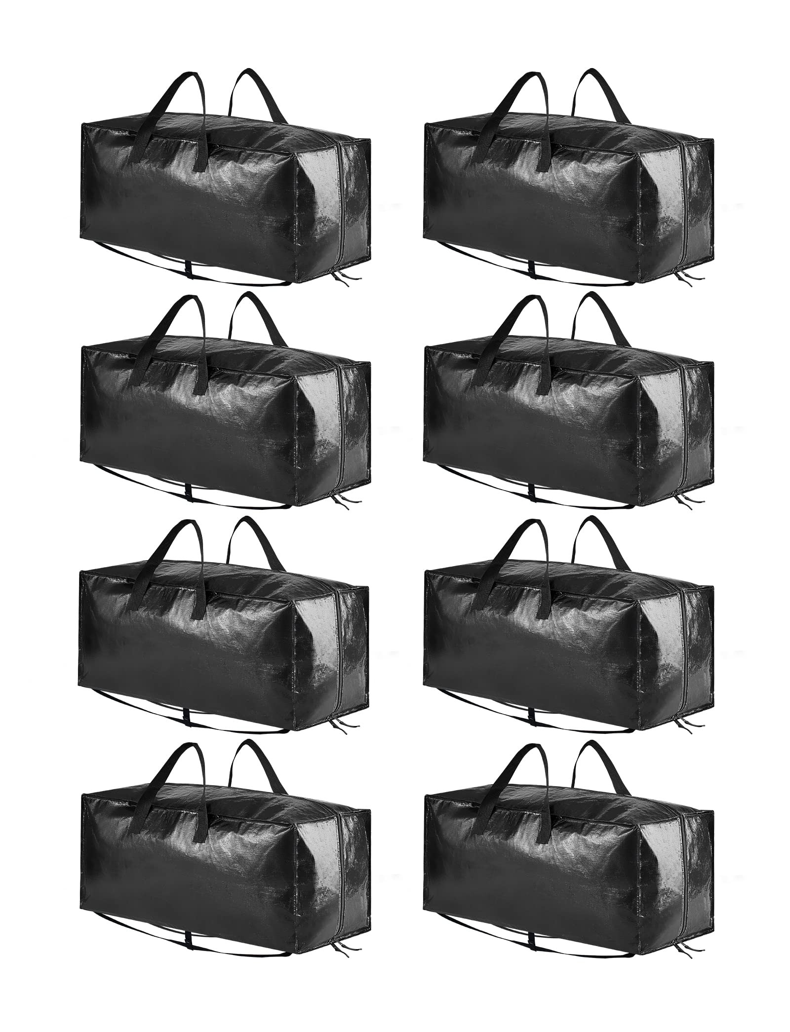 SpaceAid Heavy Duty Moving Bags, Extra Large Storage Totes W/Backpack Straps Strong Handles & Zip... | Amazon (US)