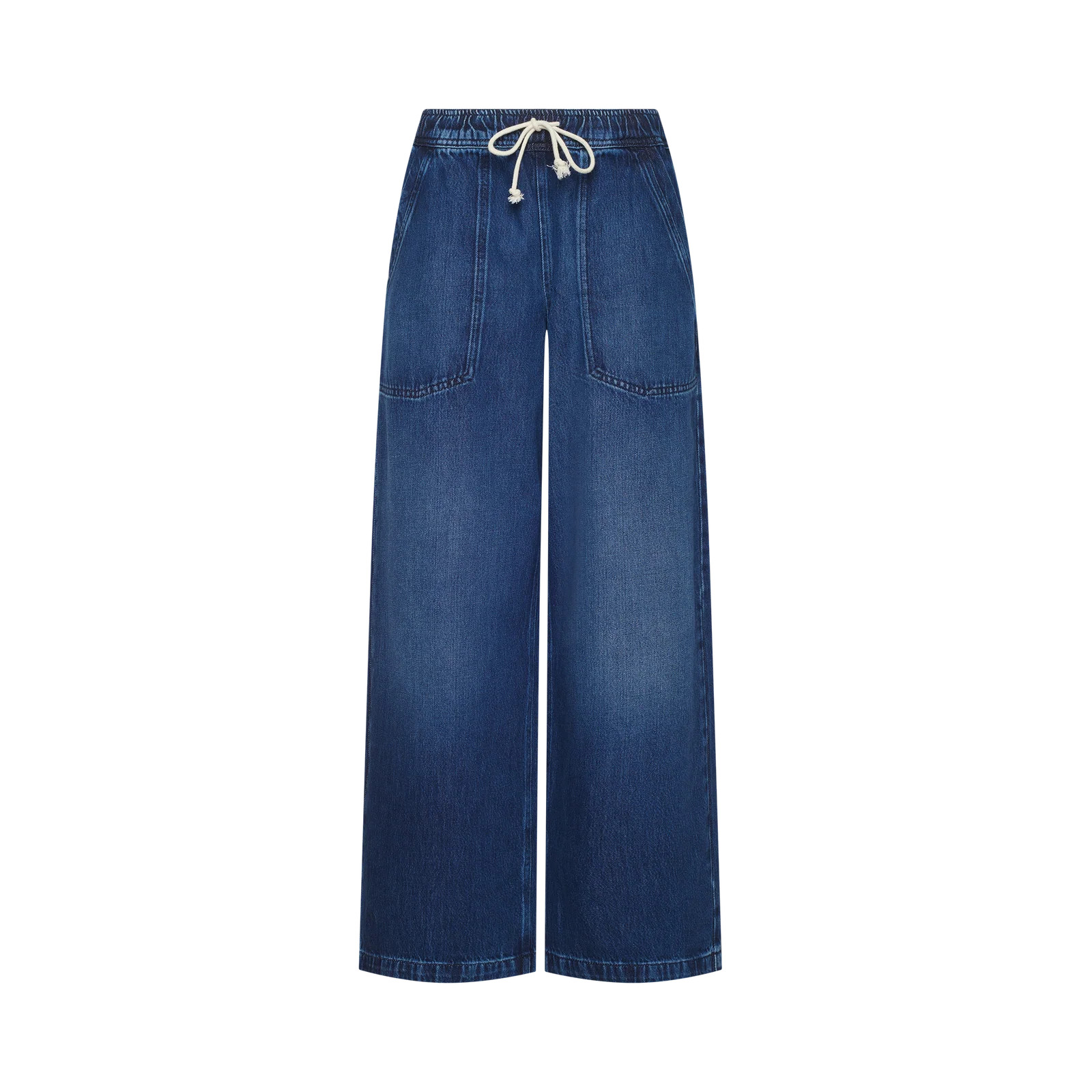 Pull-On Wide Leg Jean | Everyday Comfort | Nuuds | nuuds