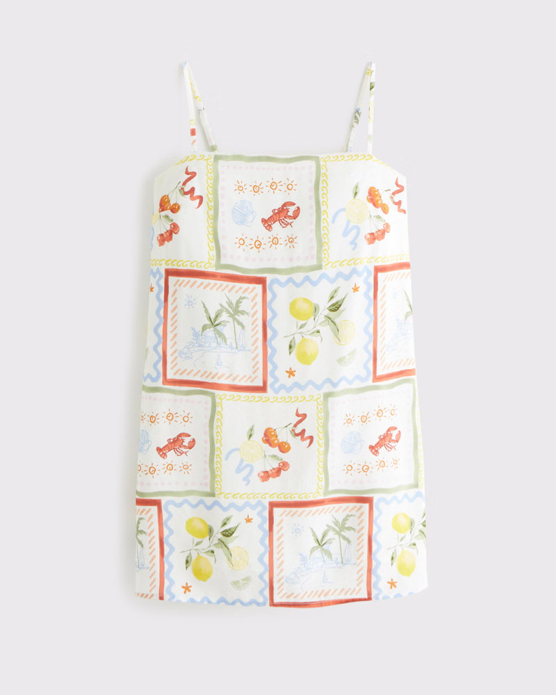 Straight Neck Slip Skort | Abercrombie & Fitch (US)