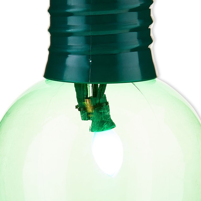 Giant Green LED Light Bulb, 14 in, by Holiday Time | Walmart (US)