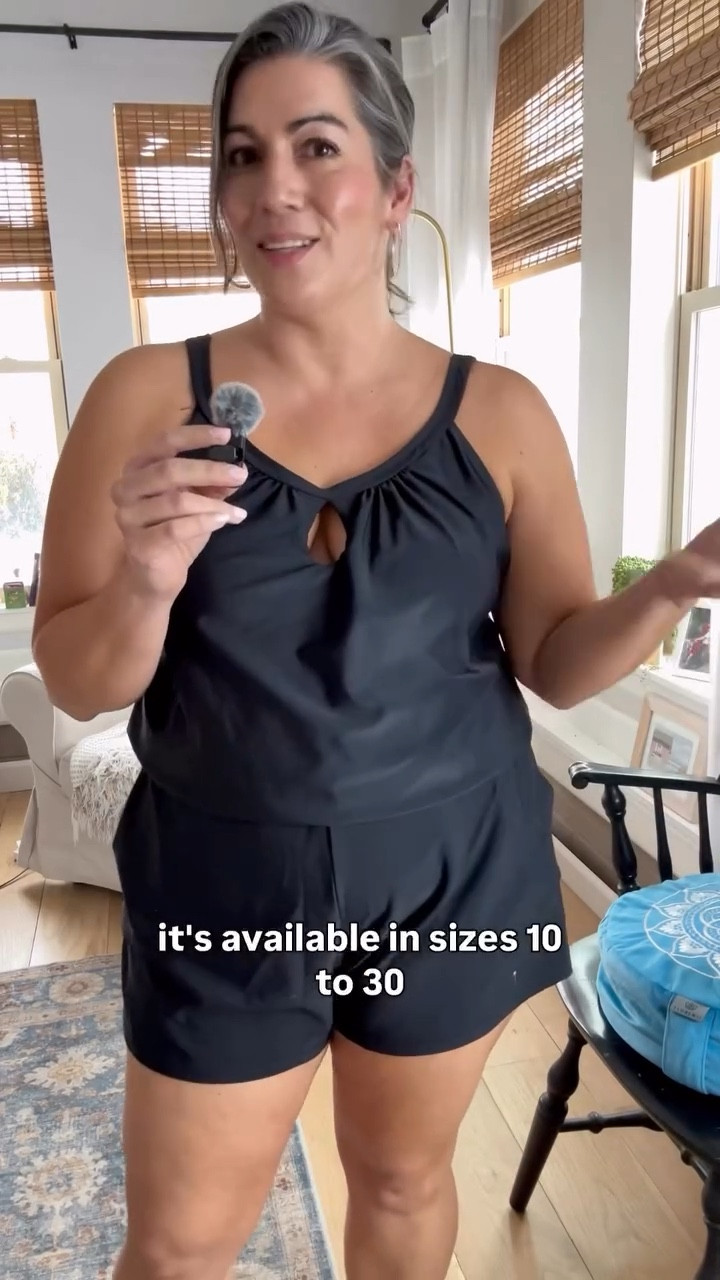 Hand down the BEST swim romper ever. Sizes 10-30 
It has pockets 🙌🏼✨

I’m in the 14/16 - the fit is fabulous! 

Follow@nicholebabinec for more fashion ideas 

#bloomchic #allbodiesaregoodbodies #swimromper

#LTKMidsize #LTKPlusSize #LTKSeasonal