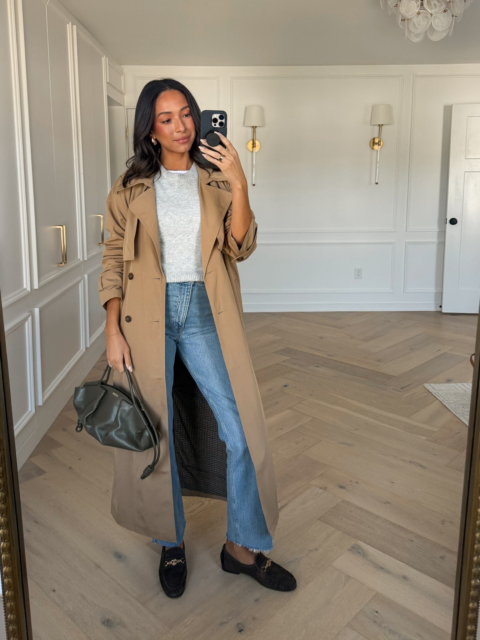 Use code AFNENA (8/6-8/11) to save 15% off Abercrombie! All denim is 30-50% OFF and almost everything else will be 20% OFF! Plus my code STACKS on top! ✨ Wearing size S top, M Tall trench coat and jeans fit TTS- I usually take a 26 reg to be more of an ankle jean 

Abercrombie code 
Abercrombie sale 
Fall fashion 
Fall outfit 
Jeans 
Denim Guide

#LTKSaleAlert #LTKFindsUnder100 #LTKStyleTip