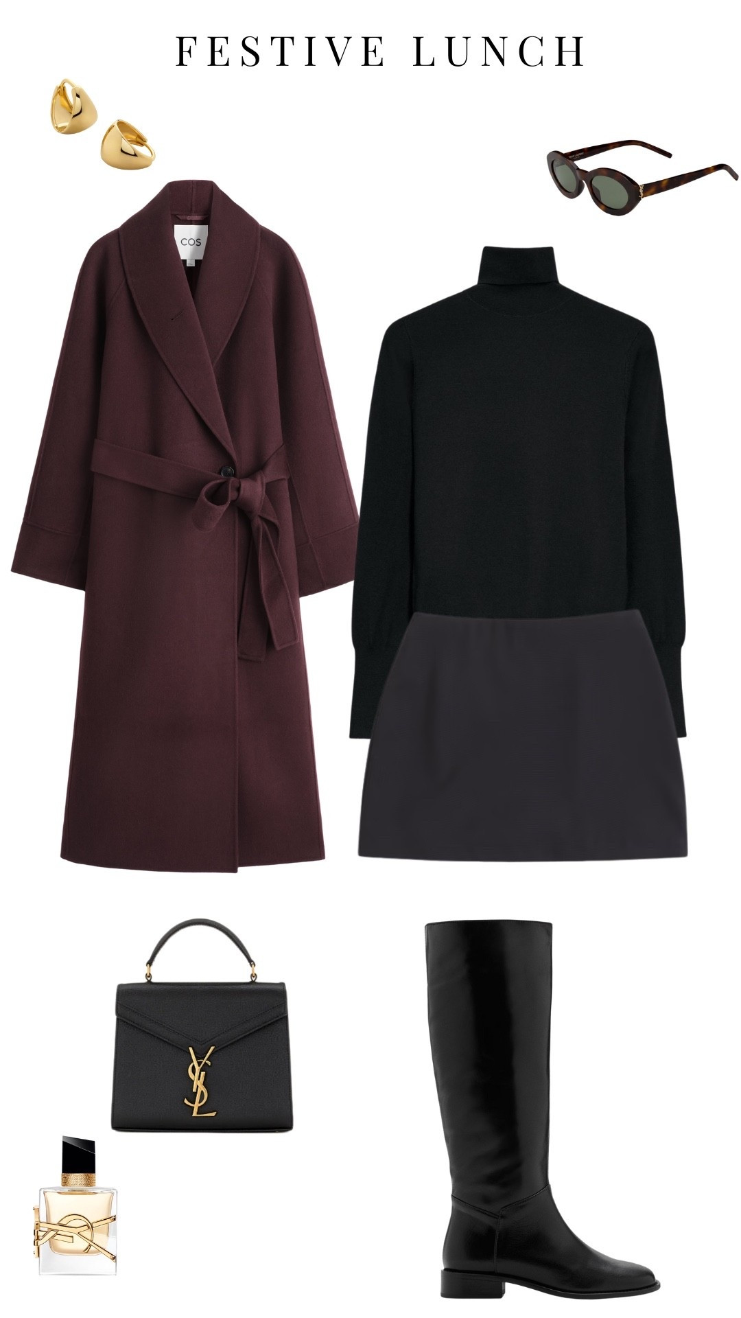 Winter festive outfit

Love the burgundy cos coat 

#LTKwinter #LTKfestive #LTKuk