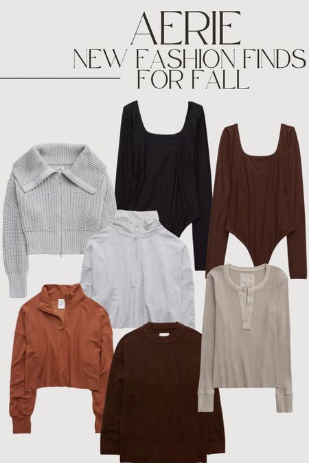 AERIE new fashion finds for fall!
—
Fall Fashion, fall outfit, fall style, fall must haves, fall outfit inspiration, Fall outfit, fall, fall outfits, sweater, sweaters, fall outfit inspo, outerwear, fall fit, cozy outfit,  fall outfit ideas, neutral 