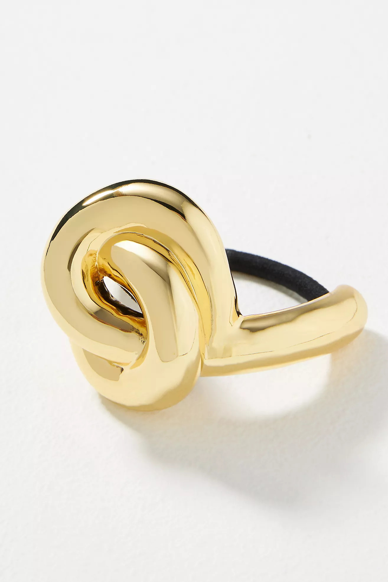 Lelet NY Glossy Knot Pony Cuff Hair Tie | Anthropologie (US)