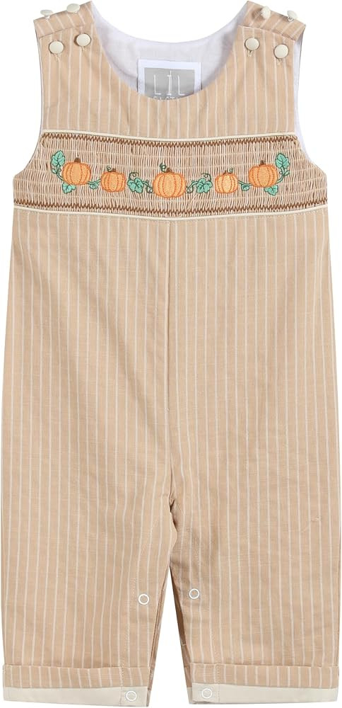 Boys Baby and Toddler Smocked Shortalls | Amazon (US)