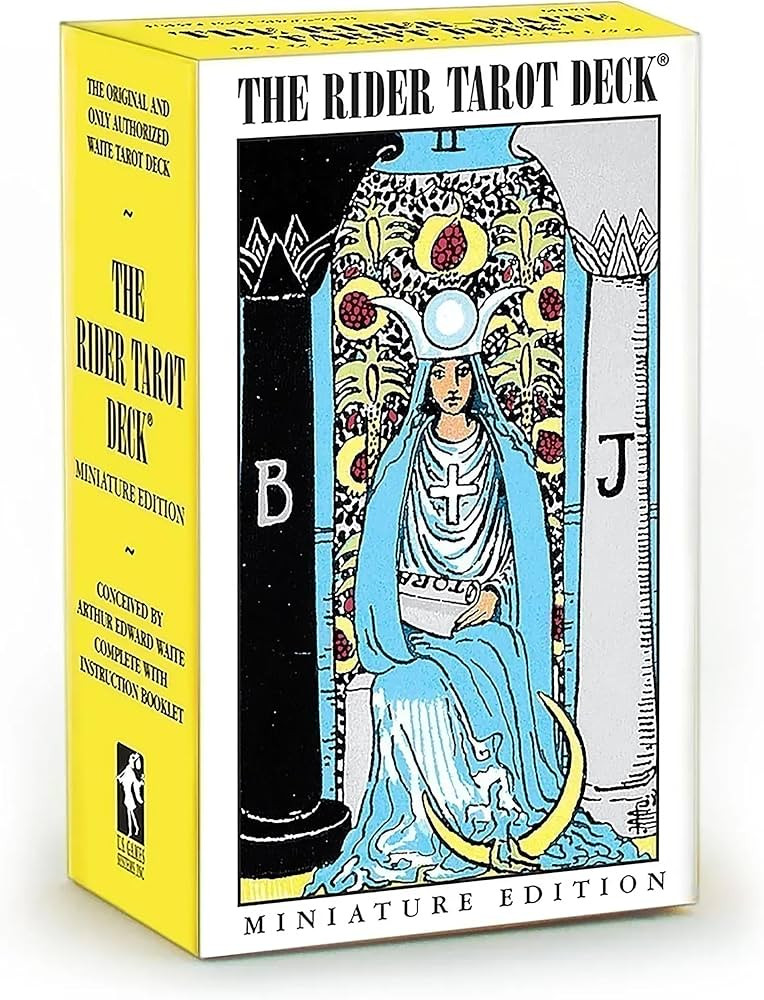 Miniature Rider-Waite\u00ae Tarot: Compact and Portable Miniature 78-Card Tarot with Iconic Pamel... | Amazon (US)