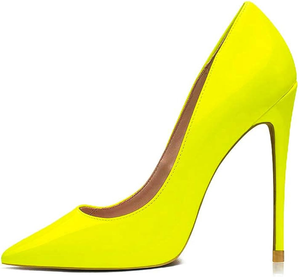 GENSHUO Women's High Heels for Women Classic Pointed Closed Toe Heels Sexy Stiletto Pumps Elegant... | Amazon (US)