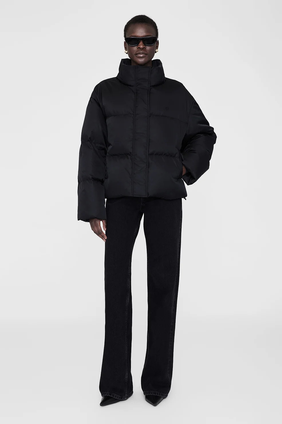 Dorian Puffer - Black | Anine Bing