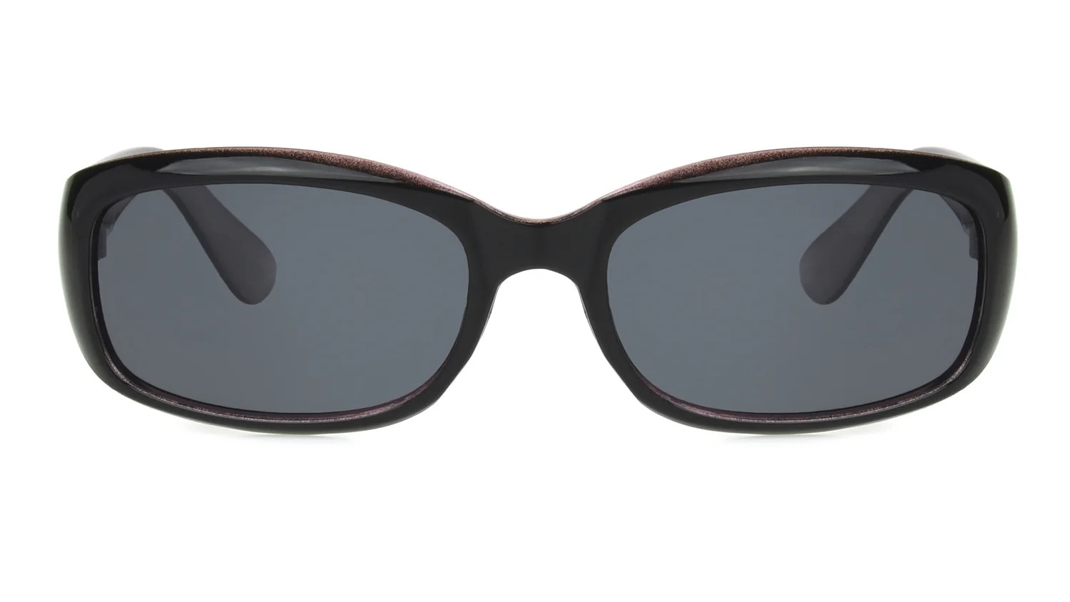 Foster Grant Women's Rectangle Fashion Sunglasses Black | Walmart (US)
