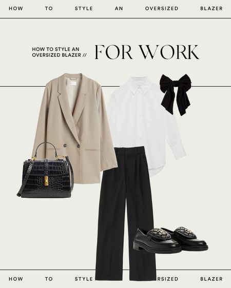 Work outfit with blazer 