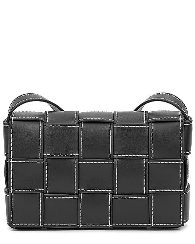 Woven Leather Crossbody | Gilt & Gilt City