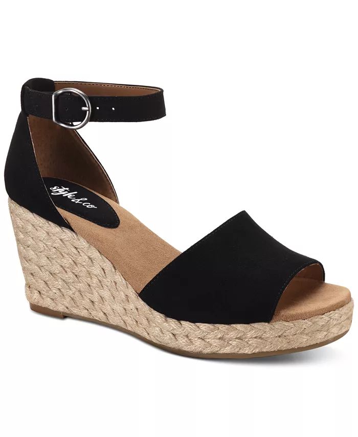 Seleeney Wedge Sandals, Created for Macy's | Macys (US)