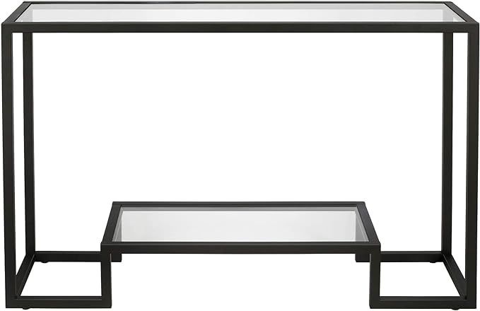 Henn&Hart Modern Entryway, Accent Glass Shelf for Hallway, Sofa Living Room, Easy Assembly Consol... | Amazon (US)
