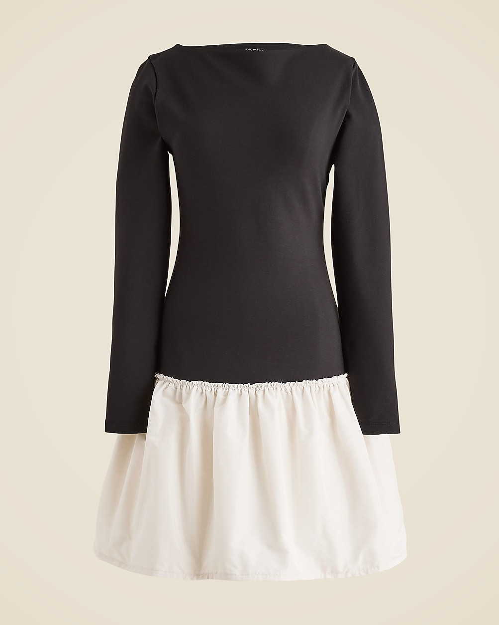 Bubble-hem colorblock mixy dress | J. Crew US