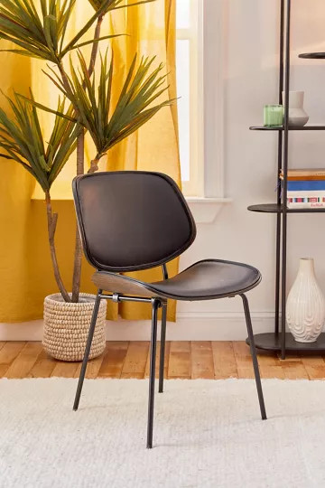 Simon Faux Leather Dining Chair | Urban Outfitters (US and RoW)