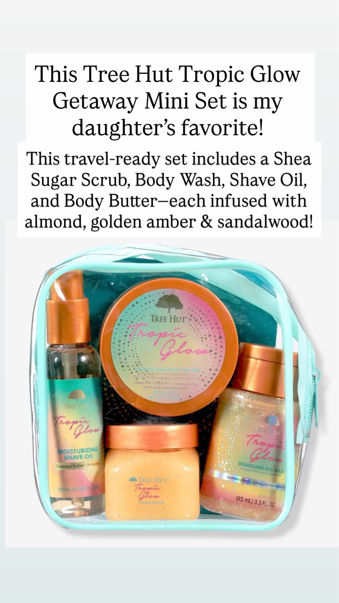 This travel set for tweens and teens is perfection! Clean and also vegan free!

#LTKBeauty #LTKKids